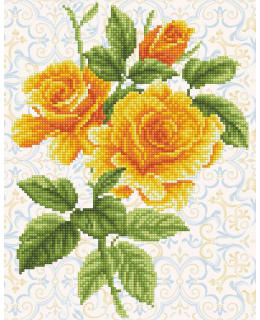 DD YELLOW ROSE BOUQUET TIMANTTITYÖ Main Image