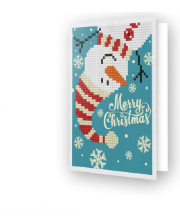 DD SNOWMAN KORTTI TIMANTTITYÖ Main Image