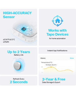 TP-LINK TAPO T310 SMART TEMP&HUMI METER Main Image