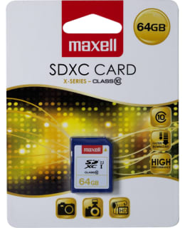 Maxell SDXC 64GB CLASS 10 Main Image