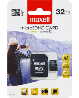 Maxell MICRO SDHC 32GB CLASS10 +ADAPTERI Main Image