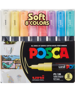 UNI POSCA PC-1M PASTELLI MAALIKYNÄSETTI Main Image