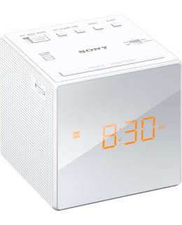 SONY ICFC1W VALKOINEN KELLORADIO Main Image