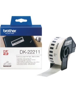 BROTHER DK22211 WHITE FILM TAPE 29MM Main Image