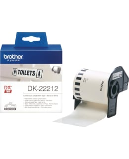 BROTHER DK22212 WHITE FILM TAPE 62MM Main Image