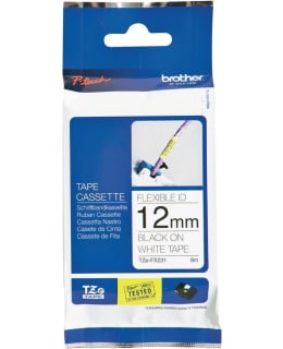 BROTHER TZE131 P-TOUCH TAPE 12MM BLACK/T Main Image