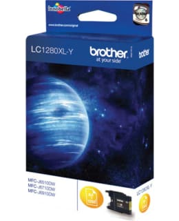 BROTHER LC1280XLY KELTAINEN MUSTEPATRUUN Main Image