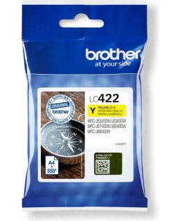 BROTHER LC422Y KELTAINEN MUSTEPATRUUNA Main Image