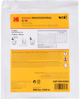 KODAK PROFESSIONAL D-76 FILM DEVELO 1L Main Image