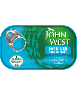 JOHN WEST 120/90 G SARDIINIT SUOLALIEMI Main Image