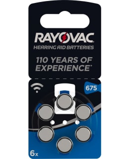 Rayovac Acoustic HA675 kuulokojeparisto Main Image