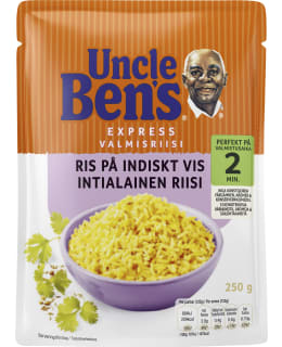 Uncle Ben's 250g intialainen valmisriisi Main Image