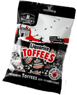 WALKERS LIQUORICE TOFFEE 150 G PUSSI Main Image