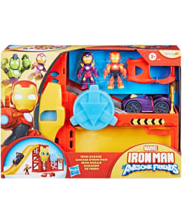 MARVEL AVENGERS IRON MAN&HIS IRON GARAGE Main Image
