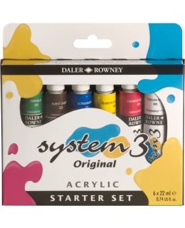 DR SYSTEM 3 ACRYLIC STARTER SET 6X22ML Main Image
