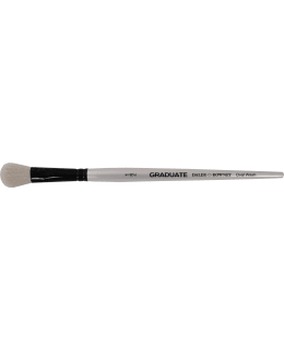 GRADUATE WHITE GOAT OVAL WASH 1/2" Main Image