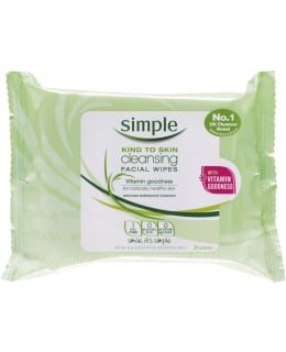 SIMPLE CLEANSING WIPES 25 KPL Main Image