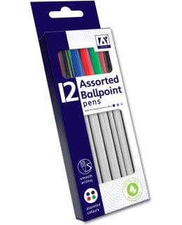 12 ASSORTED BALLPOINT PENS Main Image