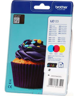 BROTHER LC123RBWBPDR KOLMIVÄRIPAKKAUS Main Image