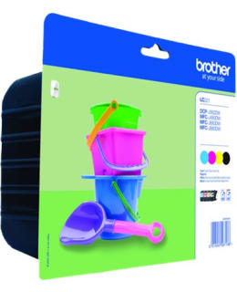 BROTHER LC221VALBPDR NELIVÄRIPAKKAUS Main Image