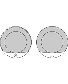 FERODO FDB119 BRAKE PADS ORGANIC PLATINU Main Image