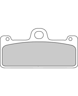 FERODO FDB2007 BRAKE PADS ORGANIC PLATIN Main Image