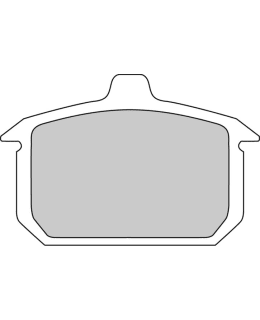 FERODO FDB335 BRAKE PADS ORGANIC PLATINU Main Image