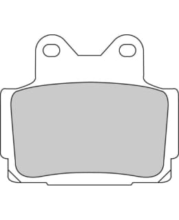 Ferodo FDB386 Organic Platinum Brake Pads Main Image