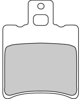 FERODO FDB889 BRAKE PADS ORGANIC ARGENTO Main Image
