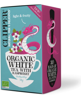 CLIPPER VADELM LUOMU 20PSS VALKOINEN TEE Main Image