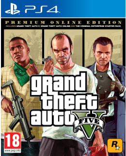 GTA V PREMIUM ONLINE EDT PS4 Main Image