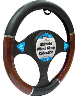 SW WOOD-LOOK STEERING WHEEL COVER Main Image