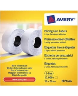 AVERY 10RLL 2-RIVI PYSYVÄ VALK ETIKETTI Main Image