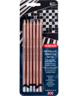 DERWENT METALLIC 6 PASTELLI PUUVÄRIT Main Image