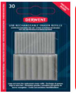 DERWENT USB-PYYHEKUMIN TÄYTTÖPAKKAUS Main Image