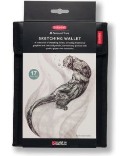 Derwent National Trust Sketching wallet luonnostelusetti Main Image