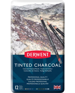 DERWENT 12 VÄRILLISET HIILIKYNÄT Main Image