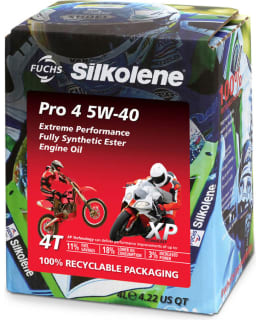 SILKOLENE PRO 4 5W-40 XP 4L CUBE (4X4L) Main Image