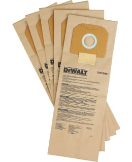 DEWALT DWV9401 5 PIECES DUST BAG Main Image