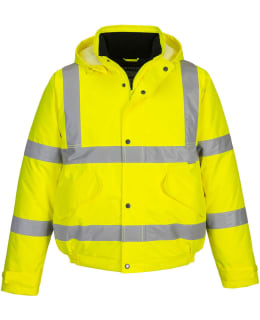 PORTWEST S463YER HI-VIS BOMBER-TAKKI 6XL Main Image