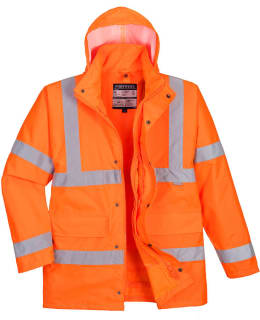 PORTWEST S468ORR HI-VIS 4-IN-1 TAKKI 4XL Main Image