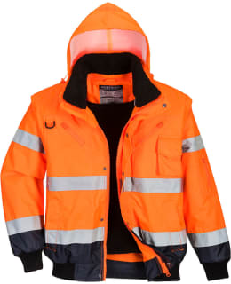 PORTWEST C465ONR HI-VIS BOMBER-TAKKI L Main Image