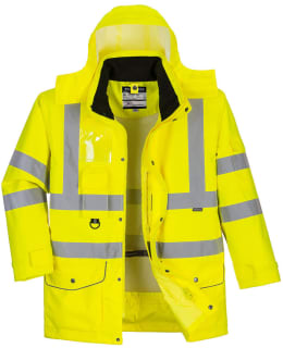 PORTWEST S427YER HI-VIS 7-IN-1 TAKKI XS Main Image