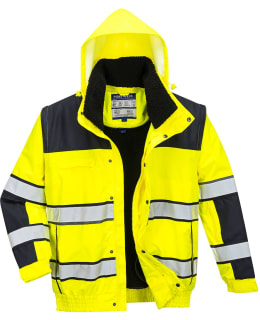 PORTWEST C466YBR  HIVIS BOMBER-TAKKI 4XL Main Image