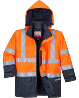 PORTWEST S779ONR HIVIS PARKA L Main Image