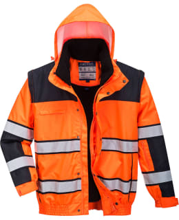 PORTWEST C466OBR  HIVIS BOMBER-TAKKI M Main Image