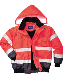 PORTWEST C465RNR HI-VIS BOMBER-TAKKI L Main Image