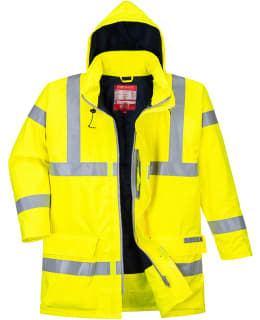 PORTWEST S778YER HIVIS RAINCOAT XXL Main Image