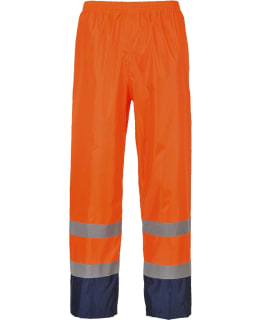 PORTWEST H444ONR HiVis RAIN PANTS M Main Image