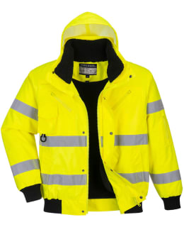 PORTWEST C467YER HIVIS BOMBER-TAKKI L Main Image